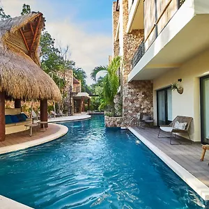 Apartment Premium With Private Terrace And Pool View, Tulum